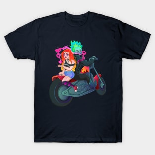 Witch and Ghost Rider T-Shirt